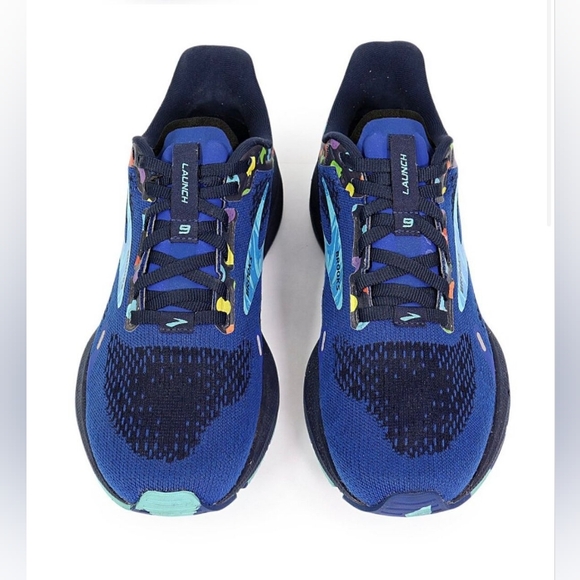 NEW Brooks Launch 9 REFLECTIVE (B) men’s Sz 13 Running Shoes Sneakers Multicolor - Picture 13 of 14